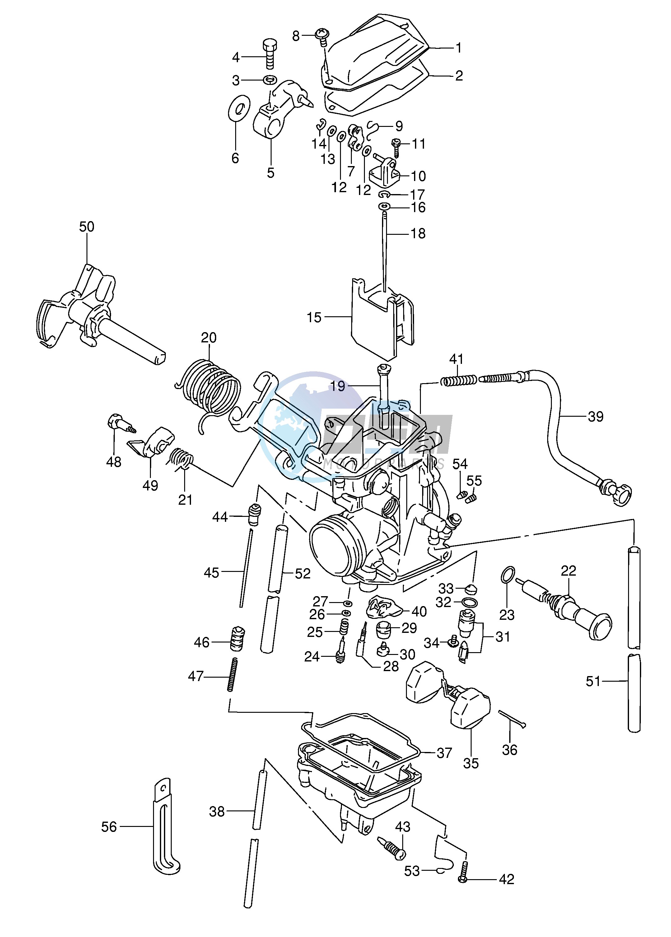 CARBURETOR (MODEL R S T)