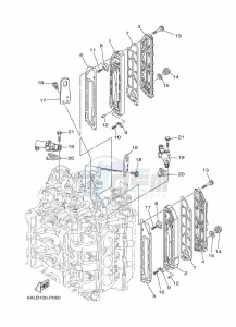 F200BETX drawing CYLINDER-AND-CRANKCASE-3