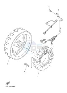 XVS1300CU XVS1300 CUSTOM (2SS1) drawing GENERATOR