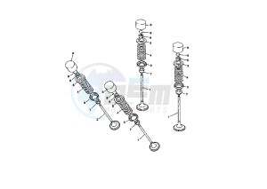 FJR 1300 drawing VALVE