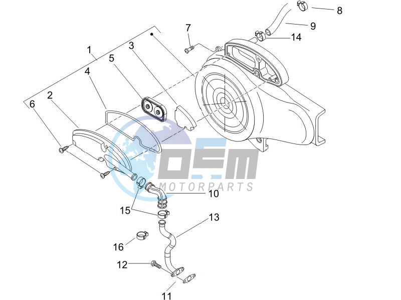 Secondairy air box