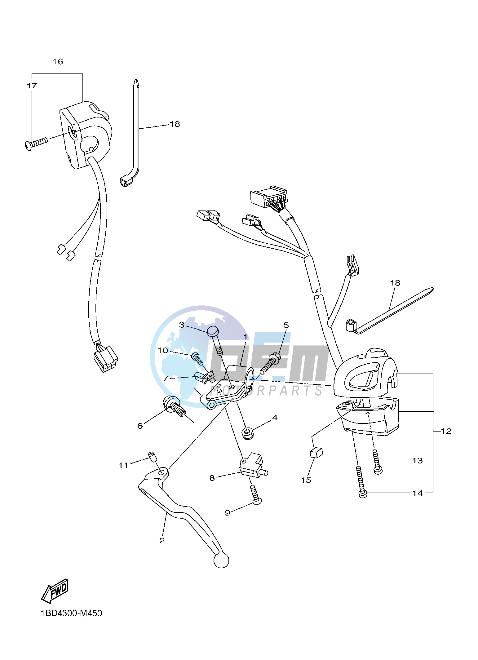 HANDLE SWITCH & LEVER