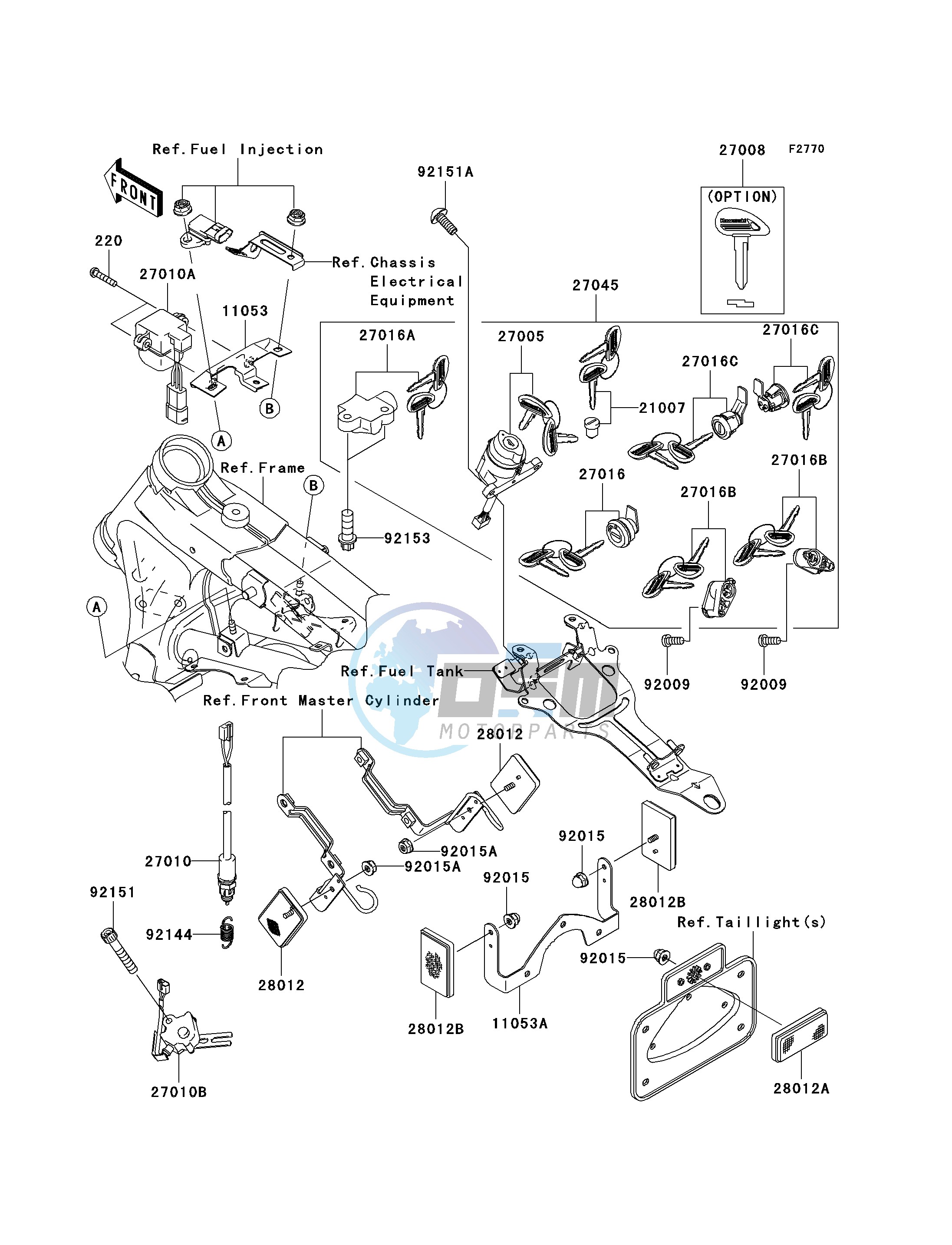 IGNITION SWITCH_LOCKS_REFLECTORS