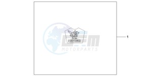 CB600F39 Spain - (SP / ST) drawing KIT LOGO SE