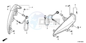 SH300C drawing FRONT WINKER