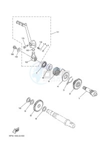 YZ85LW (1SNG 1SNJ 1SPG 1SPJ) drawing STARTER