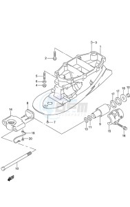 DF 250 drawing Drive Shaft Housing (DF 250S)