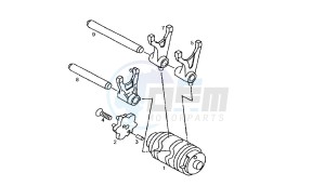 SENDA SM - 125 CC VTHSC2B1A 4T EU2 drawing GEAR CHANGE MECHANISM