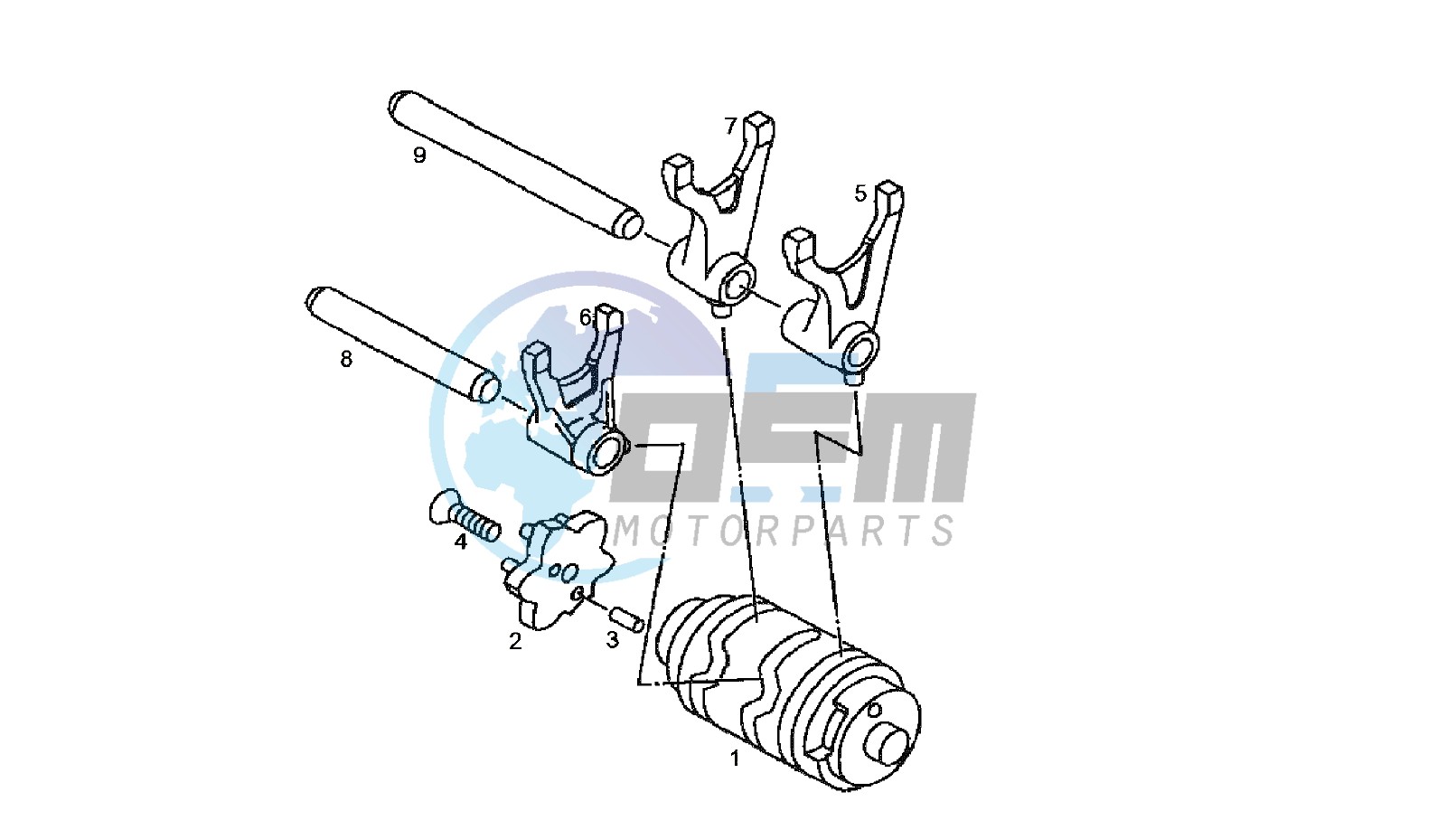 GEAR CHANGE MECHANISM