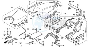 ST1100P drawing SEAT