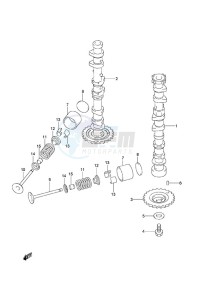 DF 60A drawing Camshaft