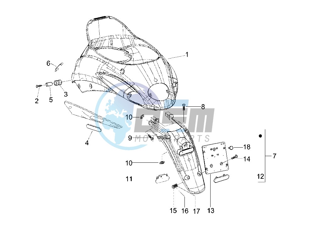 Mudguard flap