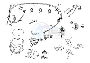 SENDA SM DRD RACING LTD - 50 cc drawing WIRING HARNESS