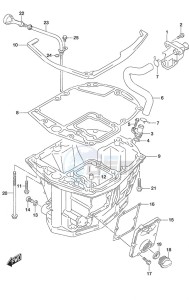 DF 175AP drawing Oil Pan