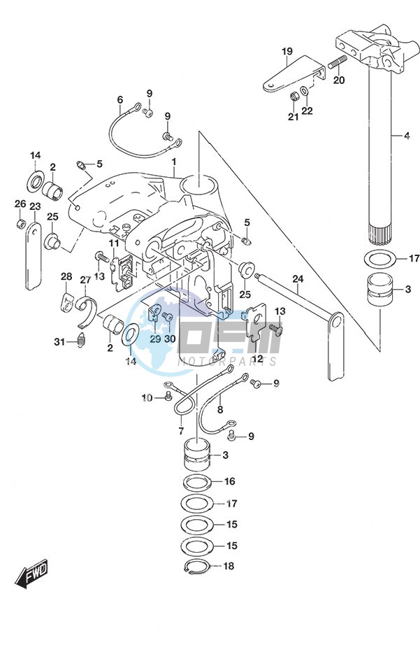 Swivel Bracket High Thrust