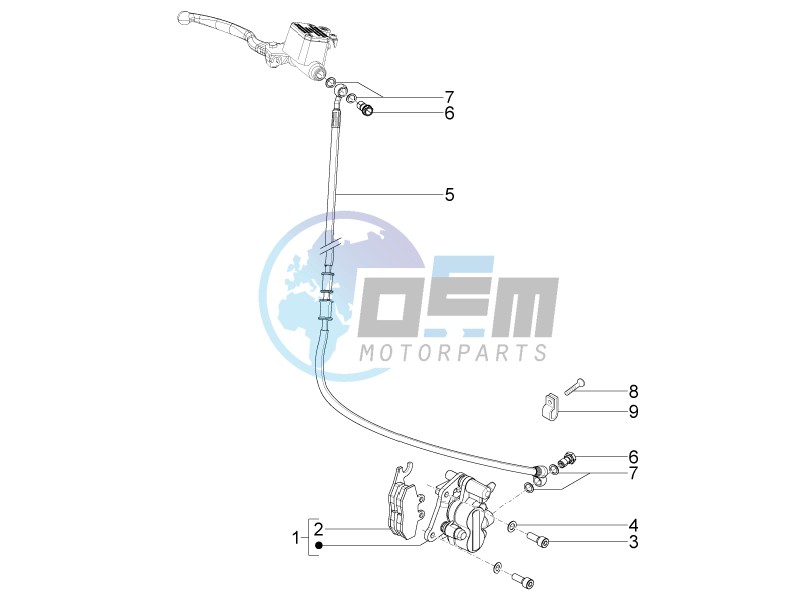 Brakes hose  - Calipers