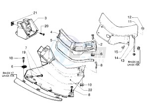 Hexagon GTX 125-180 drawing Footboard - Tank doors