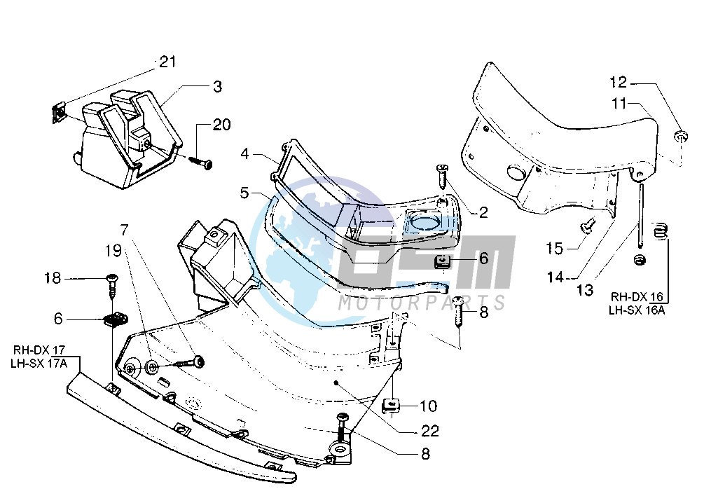 Footboard - Tank doors