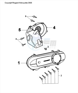 FIGHT 4 50 2T drawing HOUSING COVER