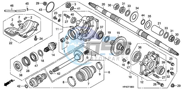 REAR FINAL GEAR