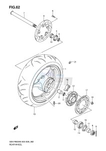 GSX-R600 (E3-E28) drawing REAR WHEEL