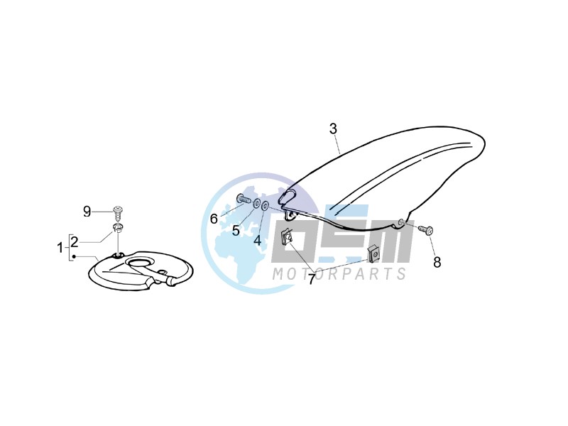 Wheel housing - Mudguard