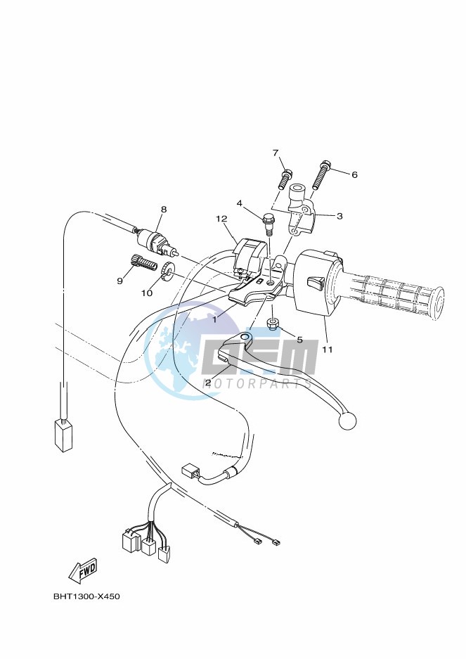 HANDLE SWITCH & LEVER