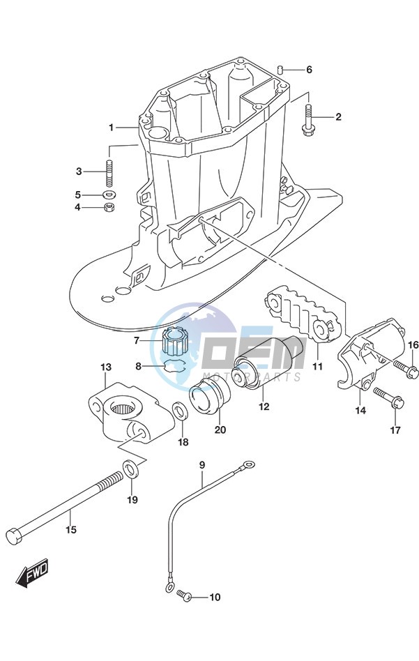 Drive Shaft Housing