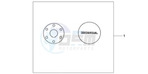 CB600F39 Spain - (SP / ST 25K) drawing CRANKCASE *R320P*