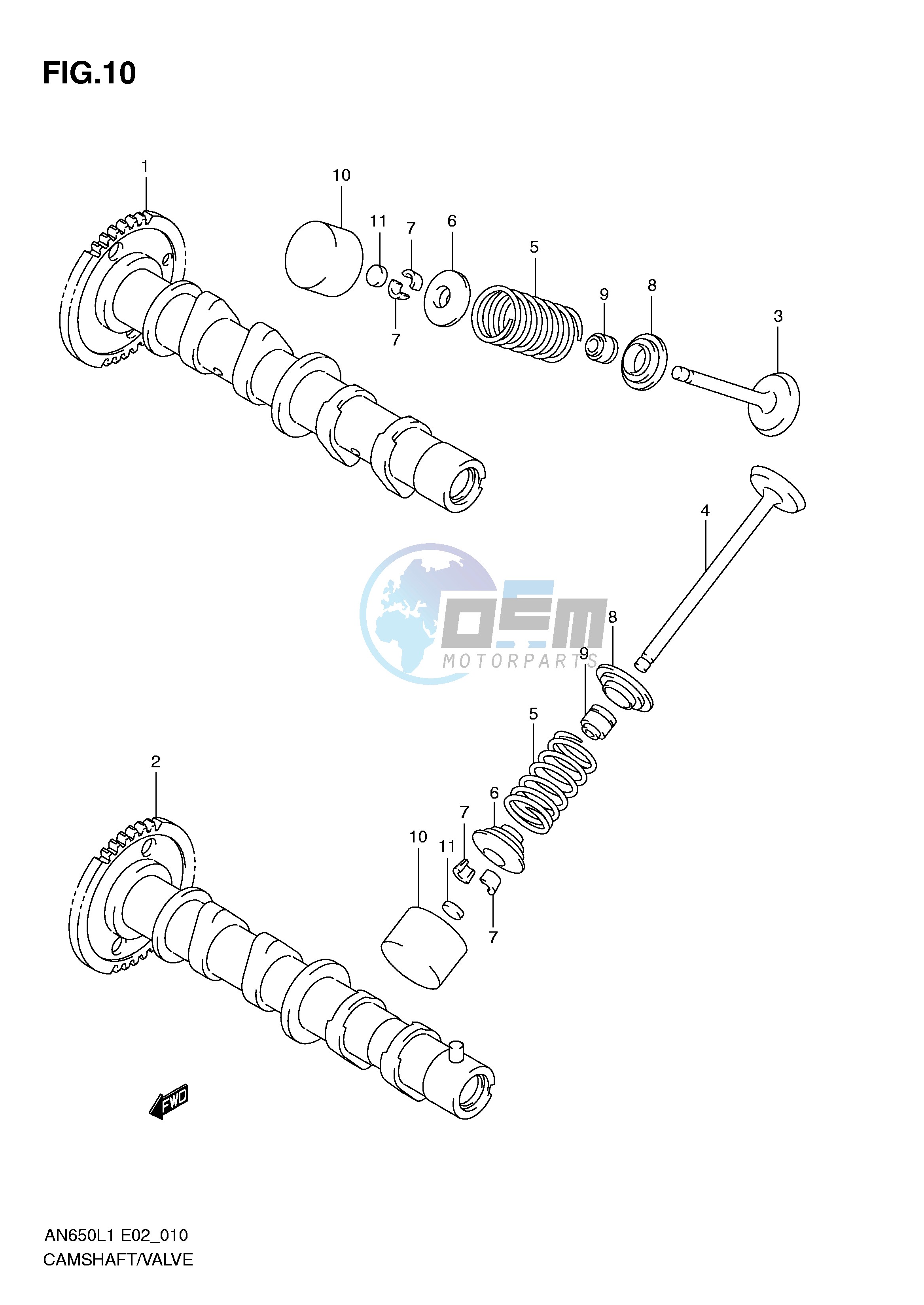 CAM SHAFT VALVE