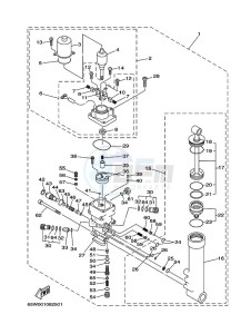 F25AET-NV drawing POWER-TILT-ASSEMBLY