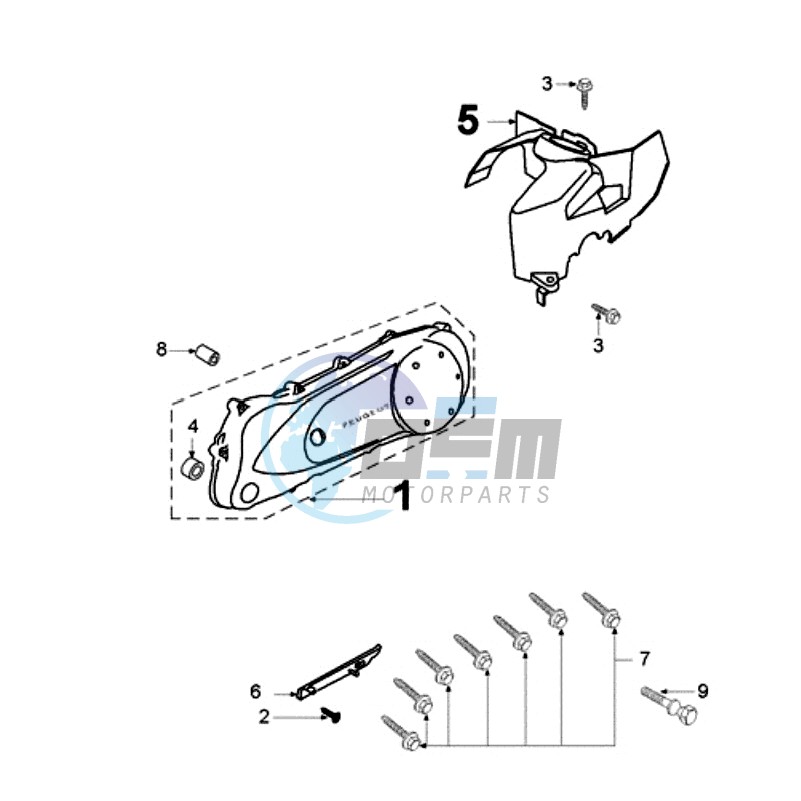 CRANKCASE COVER