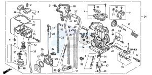 CRF150R CRF150R drawing CARBURETOR