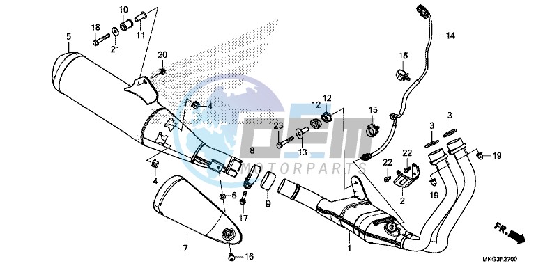 EXHAUST MUFFLER