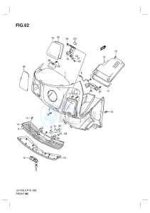 UH125G BURGMAN EU drawing FRONT BOX