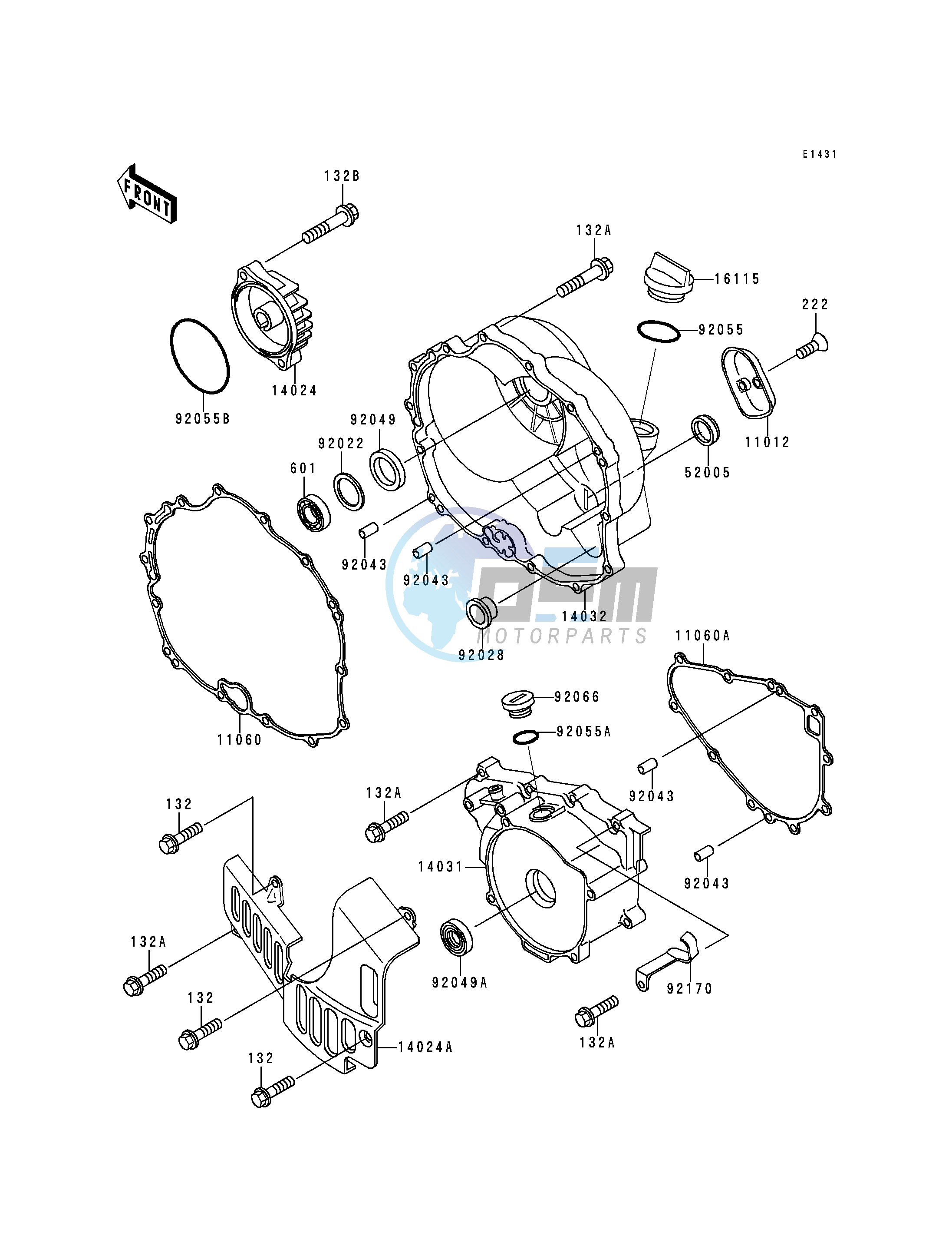 ENGINE COVER-- S- -