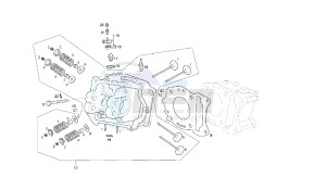 RAMBLA - 300 CC VTHRA1C drawing CYLINDER HEAD