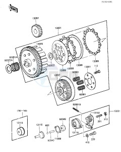 KD 80 M [KD80] (M3-M7) [KD80] drawing CLUTCH