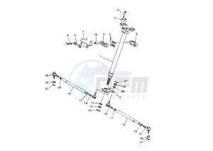 ATV 400 drawing STEERING