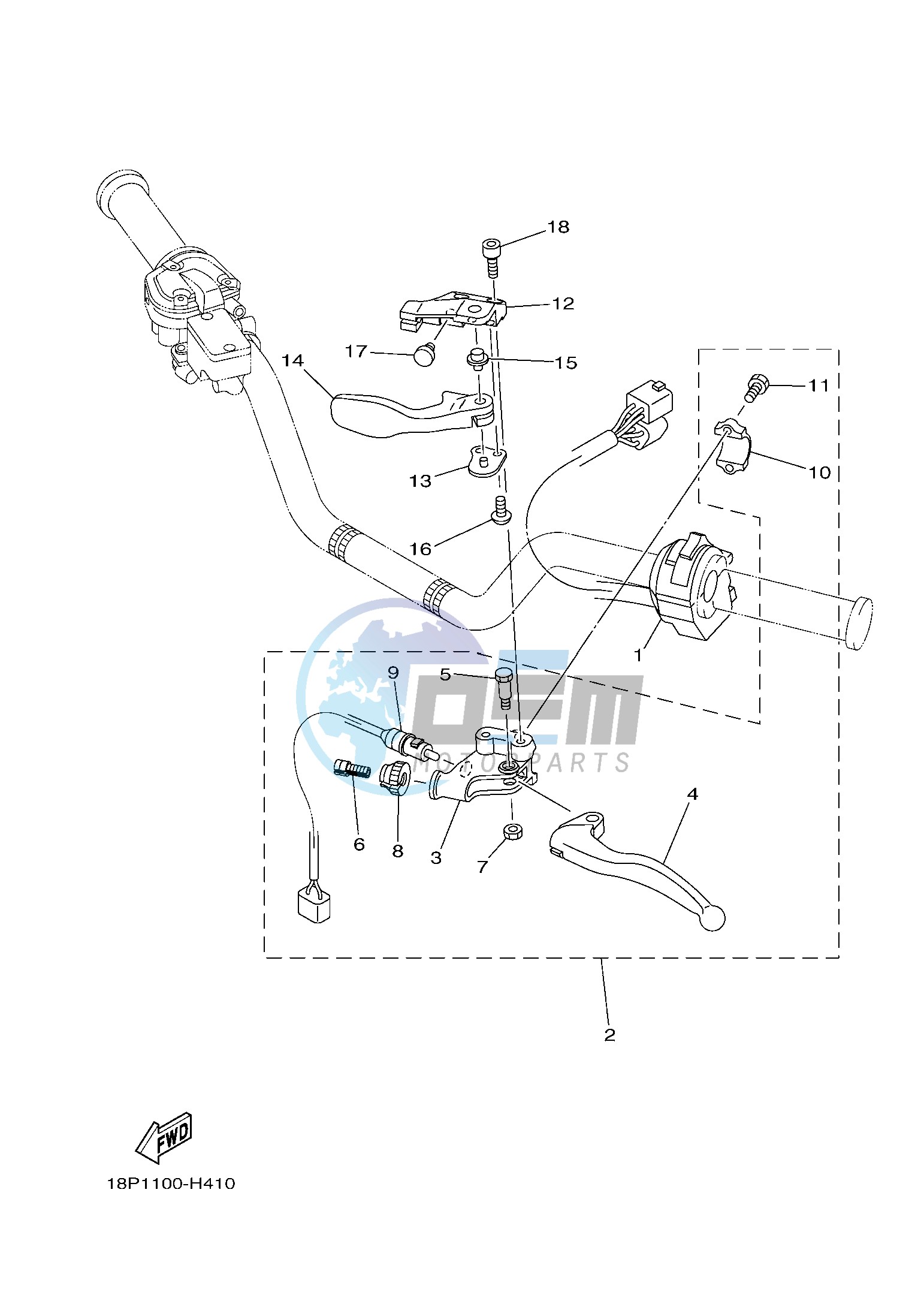 HANDLE SWITCH & LEVER