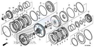 TRX420FA6G TRX420 Europe Direct - (ED) drawing CLUTCH