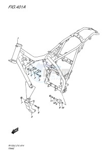 RV125 VAN VAN EU drawing FRAME