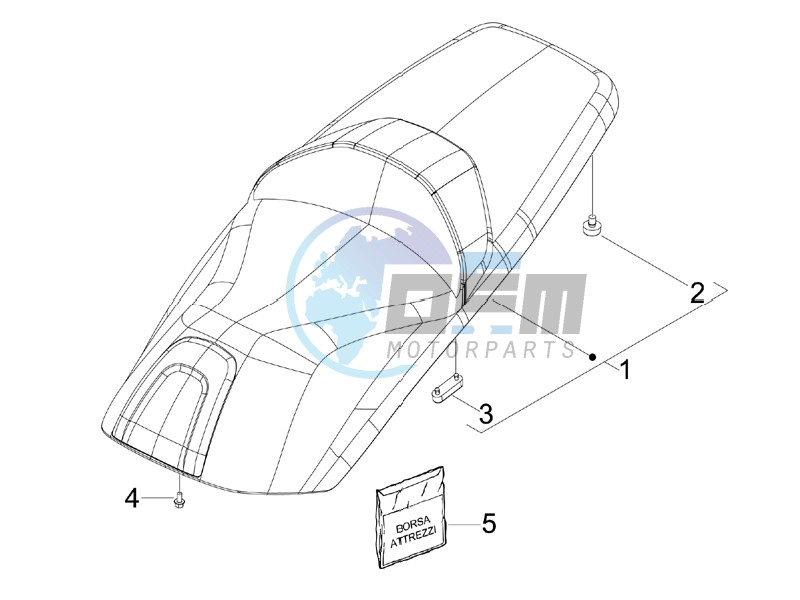 Saddle seats - Tool roll