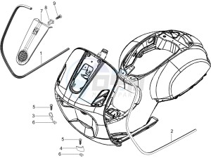 LX 50 2T 25 Kmh NL drawing Front shield