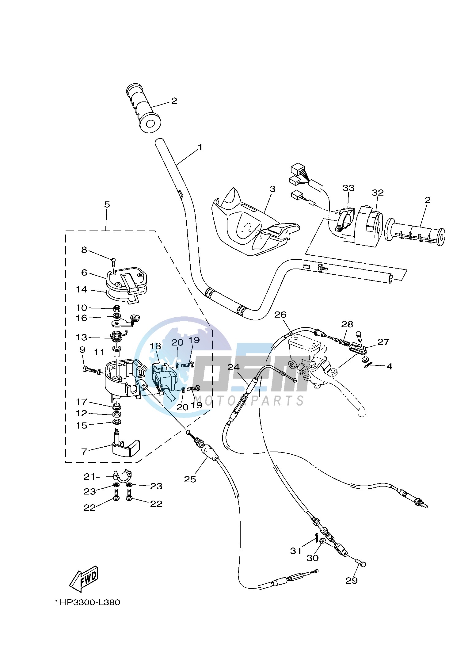 STEERING HANDLE & CABLE