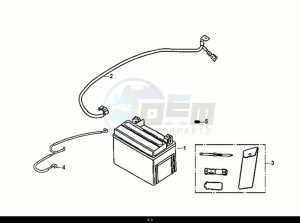 FIDDLE IV 50 (XG05W1-NL) (E5) (M1-M3) drawing BATTERY TOOL BOX