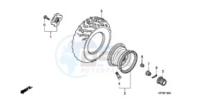 NC750DH NC750D ED drawing REAR COWL