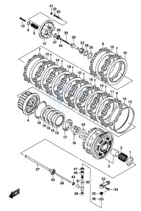 GSX-S1000 A drawing CLUTCH