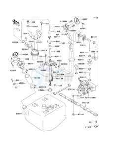 JH 750 E [SS] (E1-E2) [SS] drawing FUEL TANK