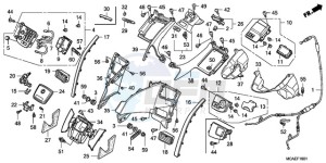 GL18009 SI / AB NAV - (SI / AB NAV) drawing SHELTER (AIRBAG)